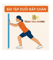 Hình minh họa bài tập nhẹ điều trị viêm cân gan chân - Bác sĩ CKII Trần Văn Dương (TP.HCM)