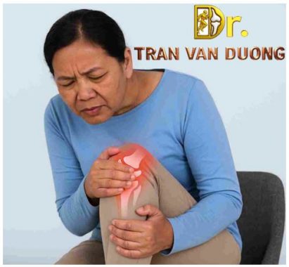 Hình minh họa cơn đau đầu gối trong Thoái Hóa Khớp Gối – Bác sĩ Trần Văn Dương (TP.HCM)