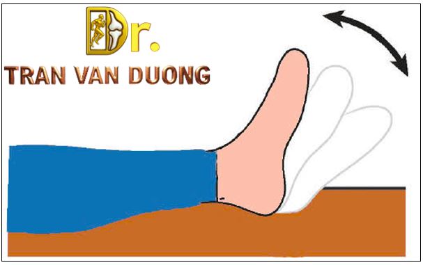 Gập duỗi cổ chân