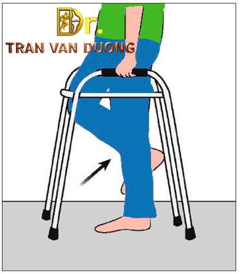 Gập gối khi đứng